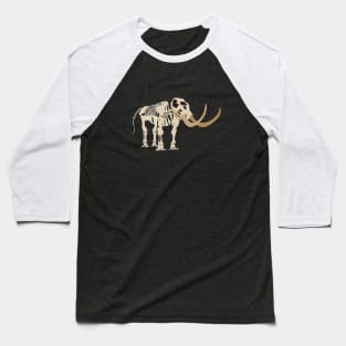 Mastodon skeleton Baseball T-Shirt